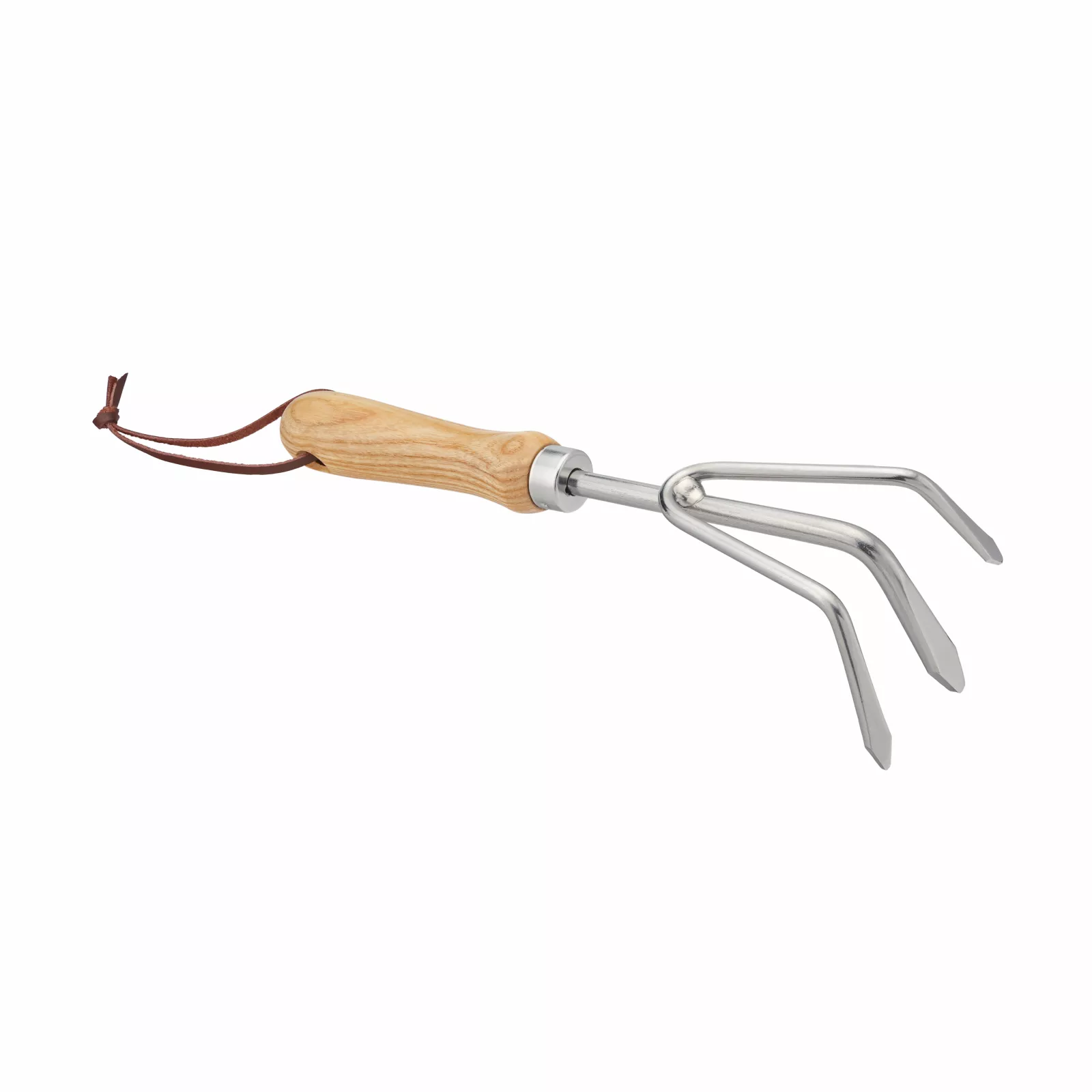 Stainless Steel Hand 3 Prong Cultivator